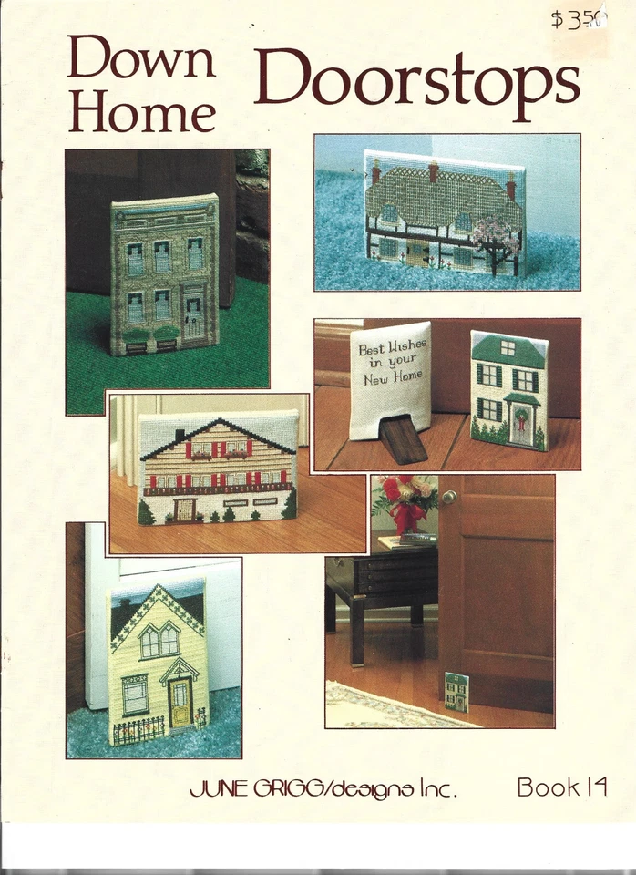 Down Home Doorstops June Grigg Designs Cross Stitch Charts Book 14 - Image 1 of 1