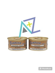 2x Exotica Extra Strength Organic Air Freshener Coconut For Car, Home Office - Picture 1 of 1