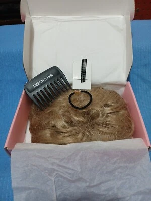 Extensiones de cabello rubio ceniza Reecho Foto 1 de 4