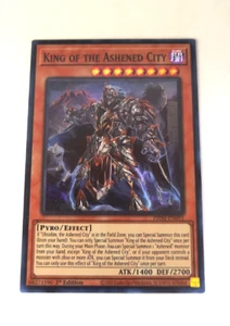 Yugioh! King of the Ashened City PHNI-EN091 Phantom Nightmare 1st Edition SR NM - Picture 1 of 2