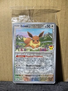 Eevee 074/131 Pokemon Day Stamped Promo Card 2025 - SEALED - Bild 1 von 2