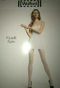 Wolford Cyndi Tights Size: Medium  Color: White 19210 - 06