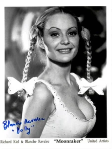BLANCHE RAVALEC Signed 10X8 Photo MOONRAKER 007 COA - Picture 1 of 1