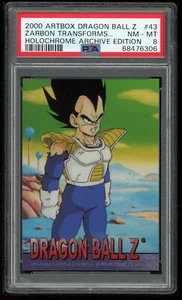 Dragon Ball Z ArtBox Holochrome 43 Vegeta 2000 PSA 8 68476306 - Picture 1 of 2