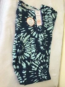 NWT Wonder Nation Girls Leggings Tough Cotton Blue Tie Dye many sizes - Picture 1 of 1