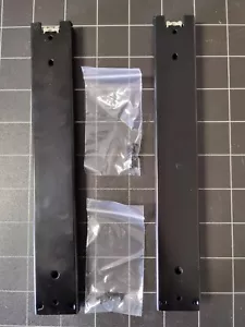 Paar (2 Stck.) Teleskopschienen für Corsair Obsidian 1000D PC Etui, schwarz - Bild 1 von 4