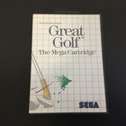 1987#VINTAGE SEGA MASTER SYSTEM PAL GREAT GOLF #NIB  NEW IN BOX