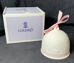 Lladro 1991 Spring Bell Porcelain Ornament Retired With Box Vintage Retired 7613 - Picture 1 of 14