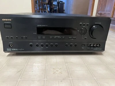 Onkyo TX-SR601 Receiver HiFi Stereo Dolby Audiophile 6.1 Channel Multi Zones - Image 1 of 4