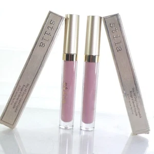 2 Stila Stay All Day Liquid Lipstick In BACI 0.1oz ea, New In Box. Authentic Lot - Picture 1 of 3