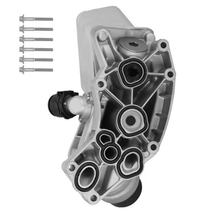 1 Carcasa de filtro de enfriador de aceite de aluminio nueva para BMW 340i 440i 540i 740i xDrive 3,0 L - Imagen 1 de 12