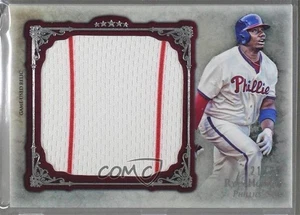 Maglia Jumbo Topps Five Star 2013 reliquia rossa /25 Ryan Howard #FSJJR-RH - Foto 1 di 3