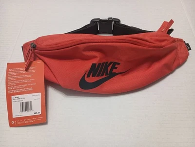 Nike Red Fanny Pack Belt Bag Check Swoosh waist pouch cross body zipper BNWT - Image 1 of 4
