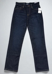 Lucky Brand Kids Barite Jeans Size 18 Classic Straight Dark Wash Denim NWT - Picture 1 of 4