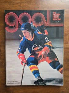 Rare 1978 Philadelphia Flyers Vs Colorado Rockies Goal Program Magazine Book - Afbeelding 1 van 13