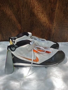 Neu Herren Nike Air LT-D #319007 101 Fußballschuh, weiß/schwarz Größe 14 - Bild 1 von 7