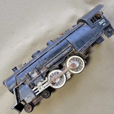 1950s Diecast Metal American Flyer 302AC Locomotive S Gauge Model Train Railroad - Image 1 of 4