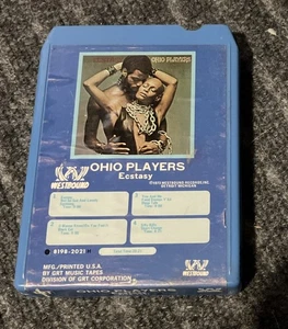 Ecstasy by Ohio Players (8 Track Tape, 1973) Soul Funk - Picture 1 of 3