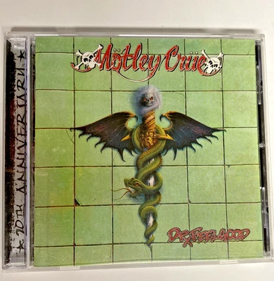 MOTLEY CRUE Dr Feelgood 20th Anniversary w/ 5 Bonus Tracks CD VG Foto 1 de 4