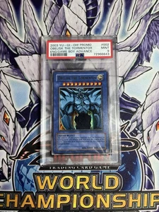 Yu-Gi-Oh! Obelisco El Tormentor GBI-002 Secreto Raro PSA 9 M - Imagen 1 de 2
