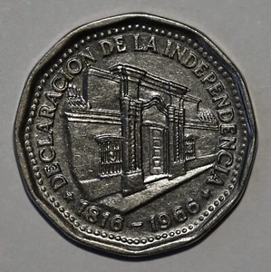 UNC ARGENTINA 1966 10 Pesos 150th Anniversary of Declaration of Independence - Picture 1 of 2