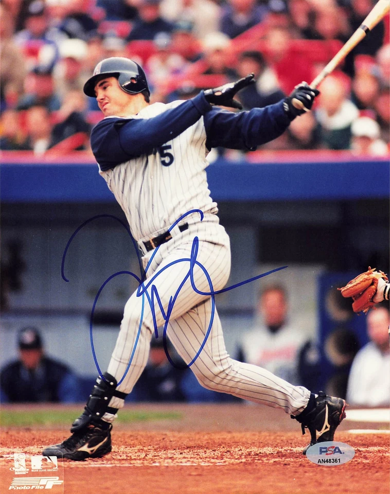 Foto autógrafa firmada por Tim Salmon Angels 8x10 PSA/DNA AN48361 Foto 1 de 1