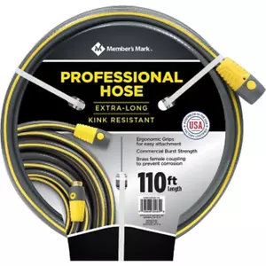Member's Mark 110' Professional Garden Hose - Heavy Duty & Durable - Picture 1 of 11
