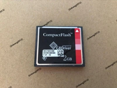 TDK CompactFlash Card 2GB CF card memory 2G GBDriver CompactFlash - Image 1 of 2