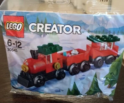 LEGO Winter Christmas Train (30543) - Traditional Christmas Tree Train - Image 1 of 3