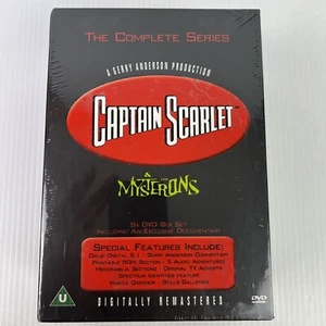 Captain Scarlet and the Mysterons The Complete Series DVD Box Set - Region 2 - Picture 1 of 6