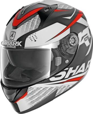 SHARK Ridill Motorradhelm Stratom schwarz rot weiß matt - Größenwahl UVP 199,95€ - Bild 1 von 3