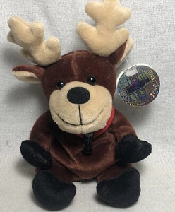 1998 Coca-Cola Sweden Baltic the Reindeer Mini Bean Bag-Beanie Coke - Picture 1 of 11