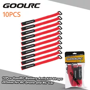 10PCS GoolRC Strong RC Battery Antiskid Straps 285mm for RC Drone Plane Car H8B5 - Picture 1 of 12
