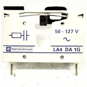 TELEMECANIQUE LA4 DA 1G SOPPRESSORE RELÈ CONTATTORE 50-127V - Foto 1 di 6