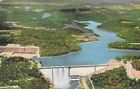 Vintage Tennessee Linen Postcard Norris Dam T V A Coal Creek and LaFollette