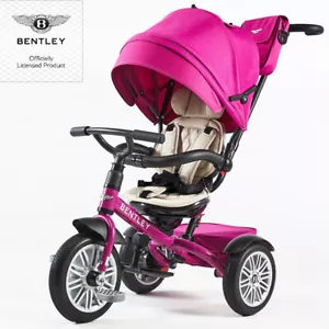 Bentley Stroller Trike fuchsia pink Luxury Sport Buggy Kinderwagen Tricycle rosa - Bild 1 von 6