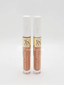 Victoria's Secret Shine Extreme Lip Plumper in Warm Blush Lip Gloss Set of 2 - Picture 1 of 3
