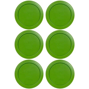 6 tapas de repuesto para contenedores Pyrex de 2 tazas, 5 pulgadas 7200 piezas verde - Imagen 1 de 1
