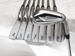 Used Titleist T300 Iron Set 4-PW,48 True Temper AMT Black R300 Regular Steel R - Picture 1 of 9