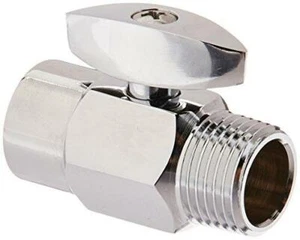 DANCO Shower Volume Control Shut-Off Valve, Chrome, 1.6 inch, 1-Pack (89171) - Picture 1 of 7