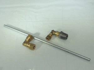 Aga Herd Ersatzteil Kit mit Bundy Tube für flachen Brunnen Öl befeuerte Aga Herde - Bild 1 von 2