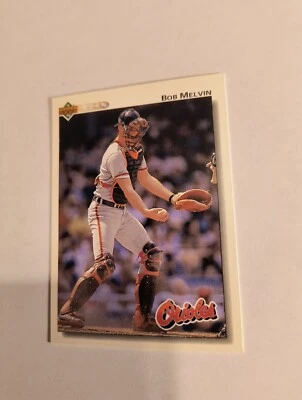 BOB MELVIN 1992 UPPER DECK #692 FREE SHIPPING - Image 1 of 2