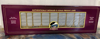 MTH Trains 0 Scale ~ BNSF (#33277) CORRUGATED AUTO CARRIER~ #20-98710 NIB - Image 1 of 4