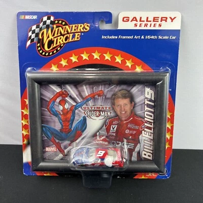 WINNERS CIRCLE GALLERY SERIES #9 BILL ELLIOTT ESCALA 1/64 ULTIMATE SPIDERMAN - Imagem 1 de 3