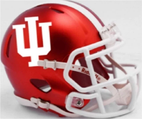 Indiana Hoosiers NCAA Replica Speed Mini Football Helmet Riddell Cover