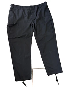 Propper Tactical Pants Black Tie Legs Carpenter Pockets Adj Waist 44x30 - Picture 1 of 10
