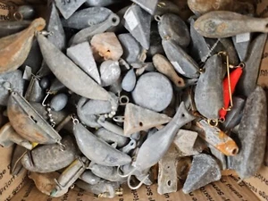Sinkers Ammo 32 LB Scrap Lead Letterpress Casting Reloading MIXED various forms - Picture 1 of 4