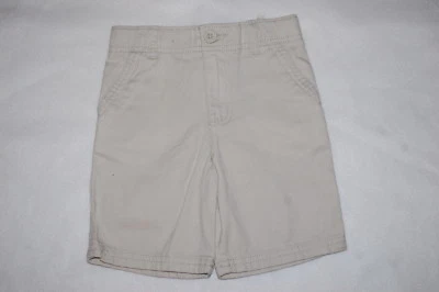 Pantalones cortos bermudas beige claro para niños pequeños Chinos ADJ CINTURA 2 Pkts delanteros TALLA 2T Foto 1 de 2