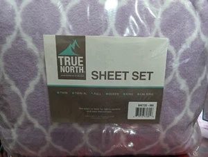 True North Micro Fleece 4-Piece Double Full Bed New in Factory Sealed Package - Picture 1 of 4