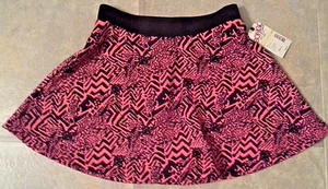 (NWT) Bongo Girls Size 10-12 Hot Pink & Black Designed Skirt Retails @$32.00 - Picture 1 of 5